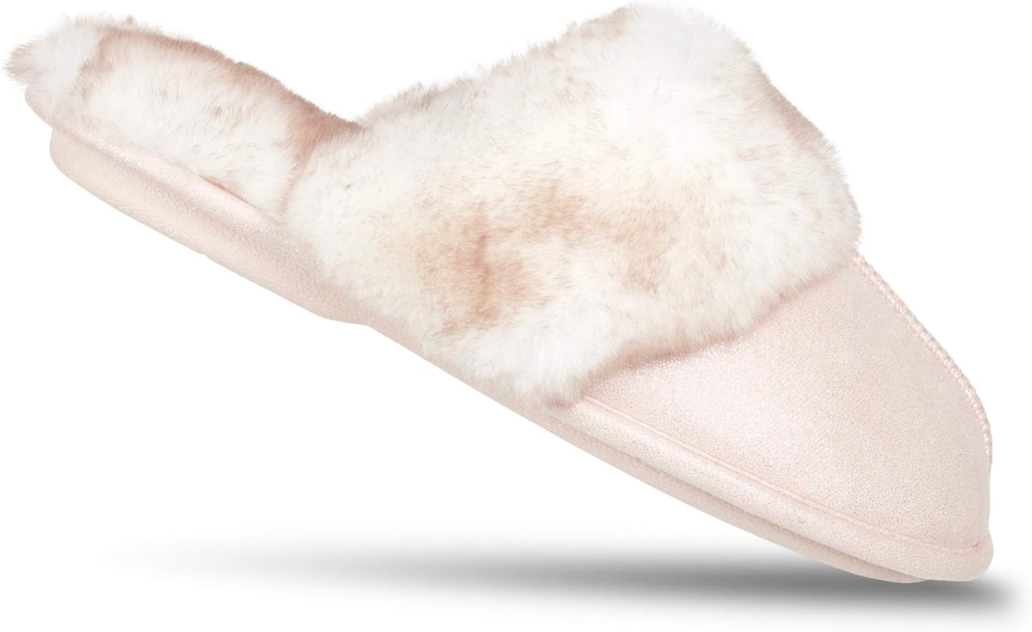 Indulge in Comfort with Jessica Simpson's Stylish Faux Fur Memory Foam Slippers - Perfect for Cozy Days!